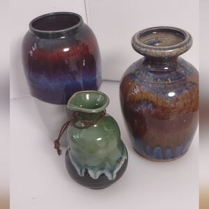 1985 Mick Schwartz Vintage Earth Fire Porcelain Pottery With Bonus Bundl…